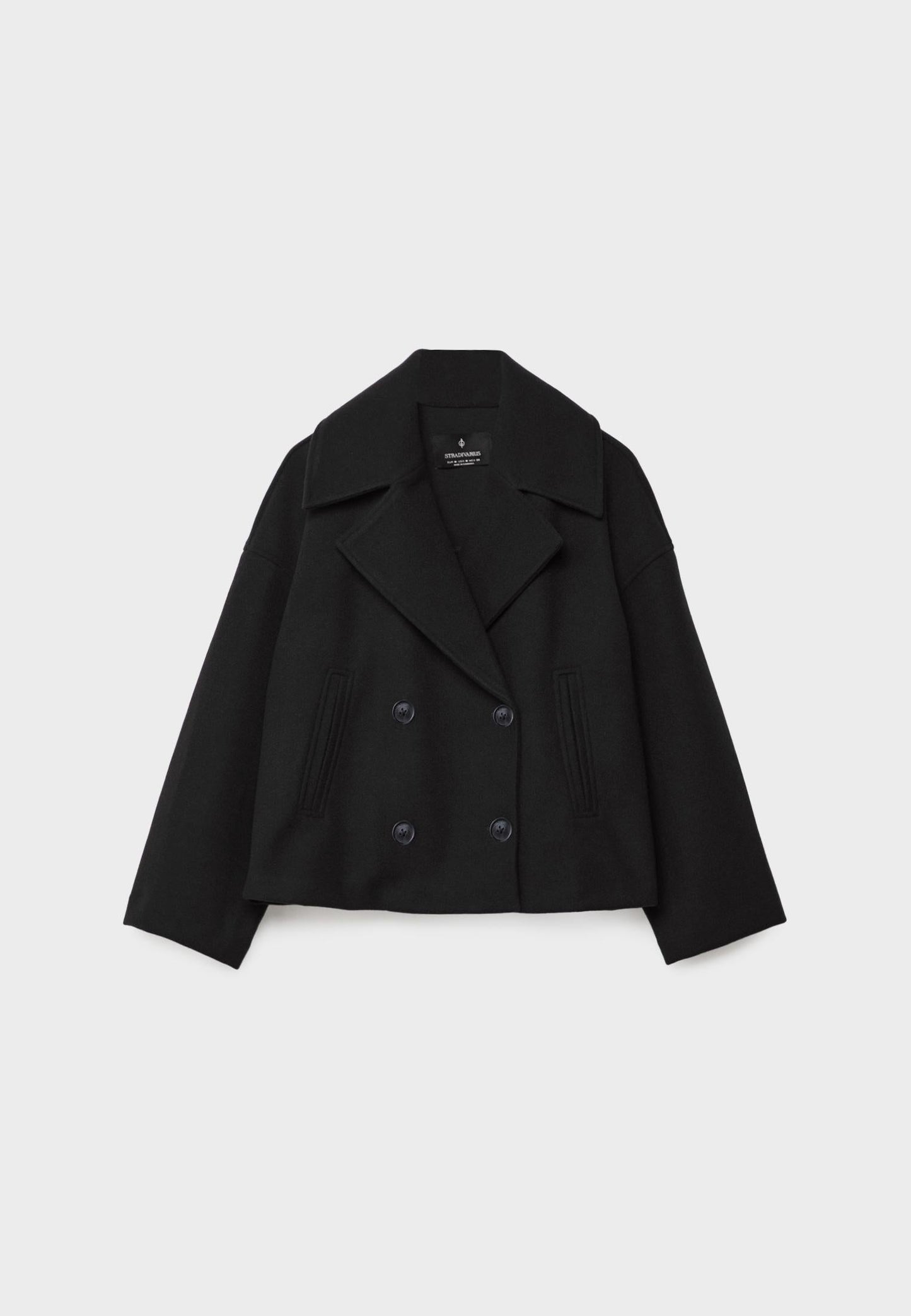 Schicke zweireihige kurze Jacke
