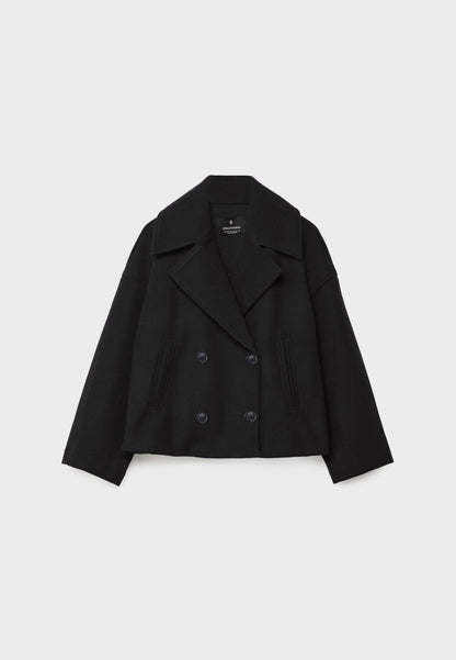 Schicke zweireihige kurze Jacke