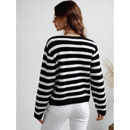 Gemütlicher Strick-Cardigan mit Knöpfen und seitlichen Taschen
