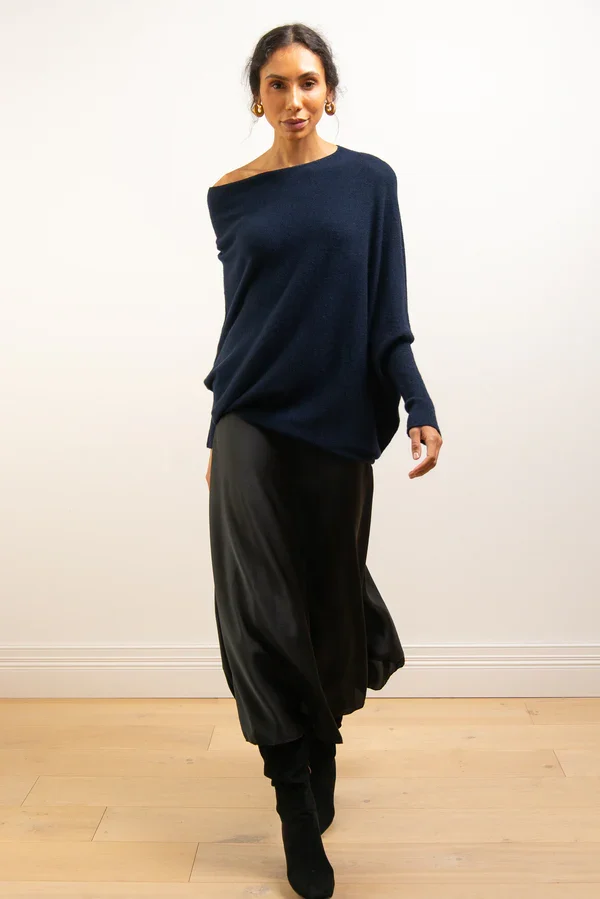 Mariemi™ | Asymmetrisch Drapierter Pullover