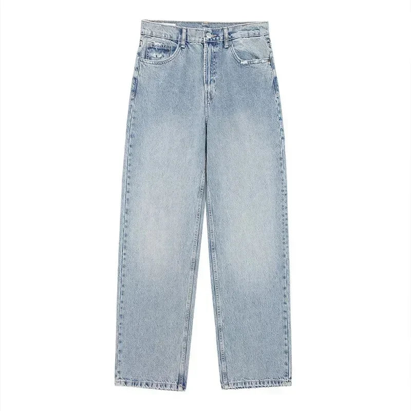 Klara™ - Vintage Baggy-Jeans mit hoher Taille