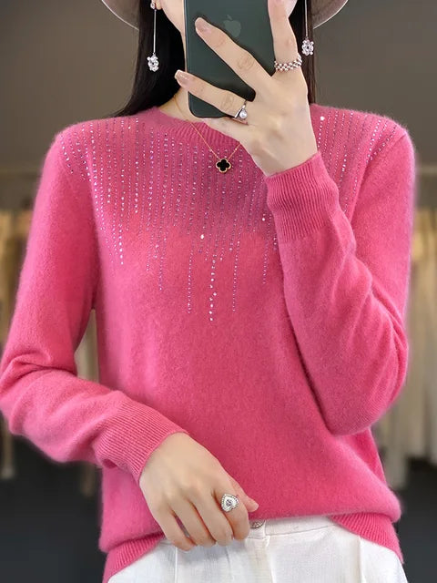 Jade™ - Warmer Pullover mit Glitzer