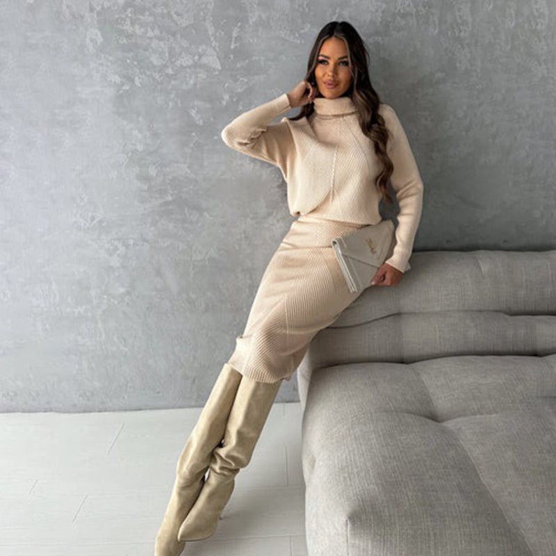 Lilian™ - Elegantes Set aus Pullover und Rock