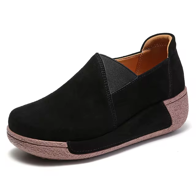 Ava™ - Echtes Leder Plateau Loafers