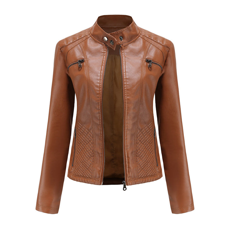 Adriana™ - Stylische Lederjacke [Letzter Tag Rabatt]