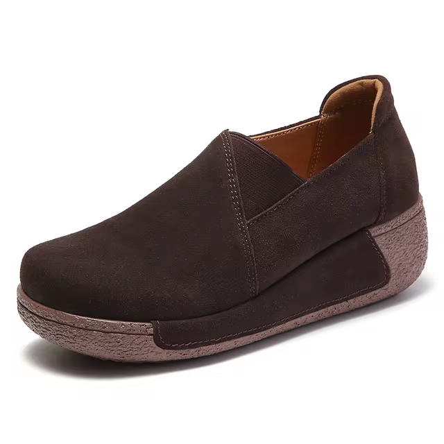 Ava™ - Echtes Leder Plateau Loafers