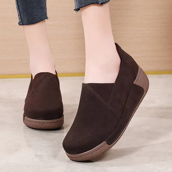 Ava™ - Echtes Leder Plateau Loafers