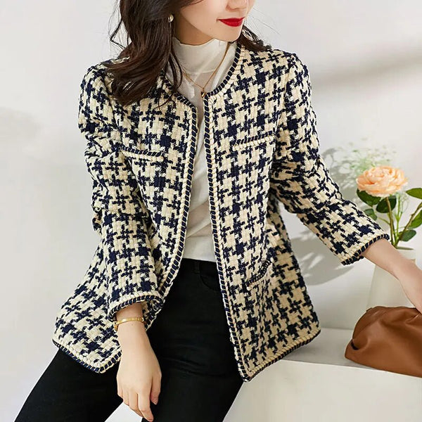 LOVELY™ - Stilvolle Vintage Tweed Jacke [Letzter Tag Rabatt]