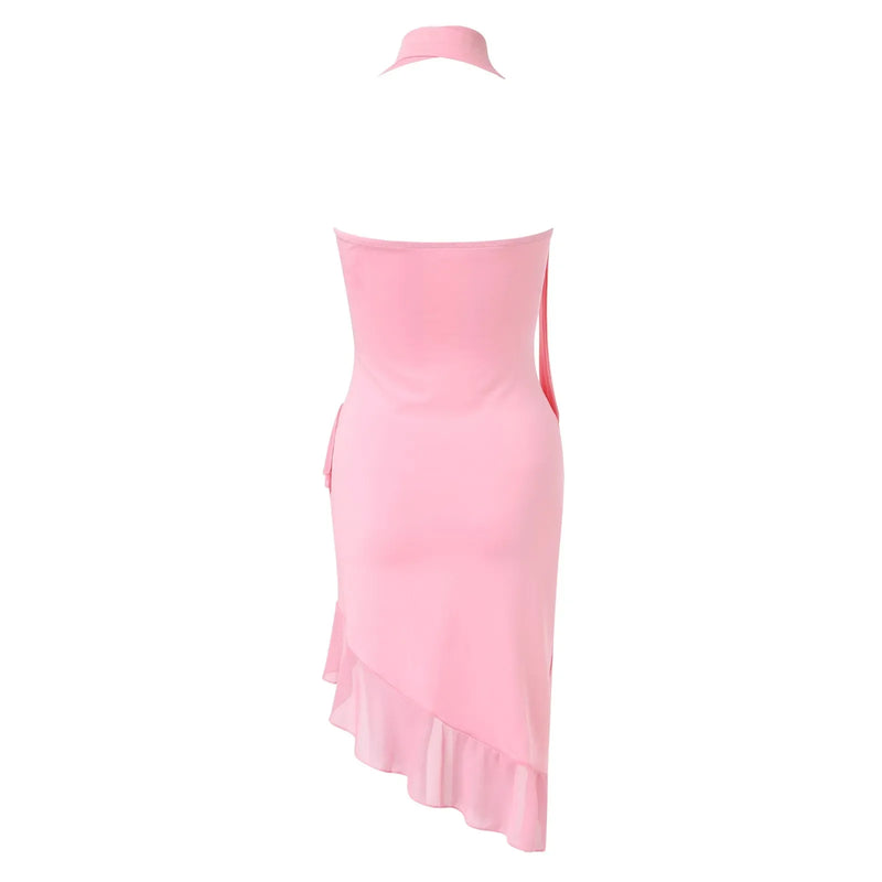 Sophia™ - Elegantes Neckholder-Kleid