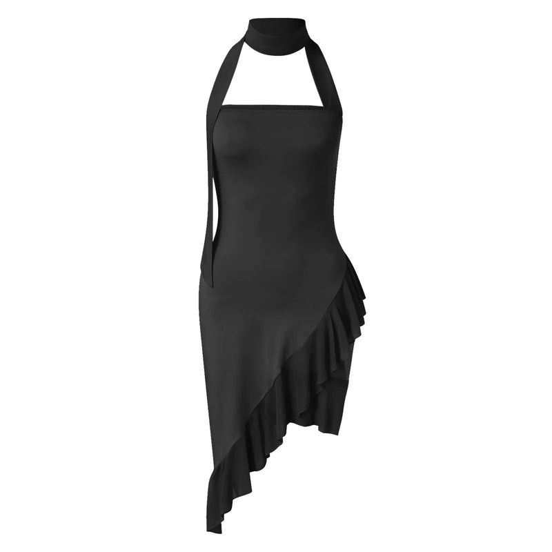 Sophia™ - Elegantes Neckholder-Kleid