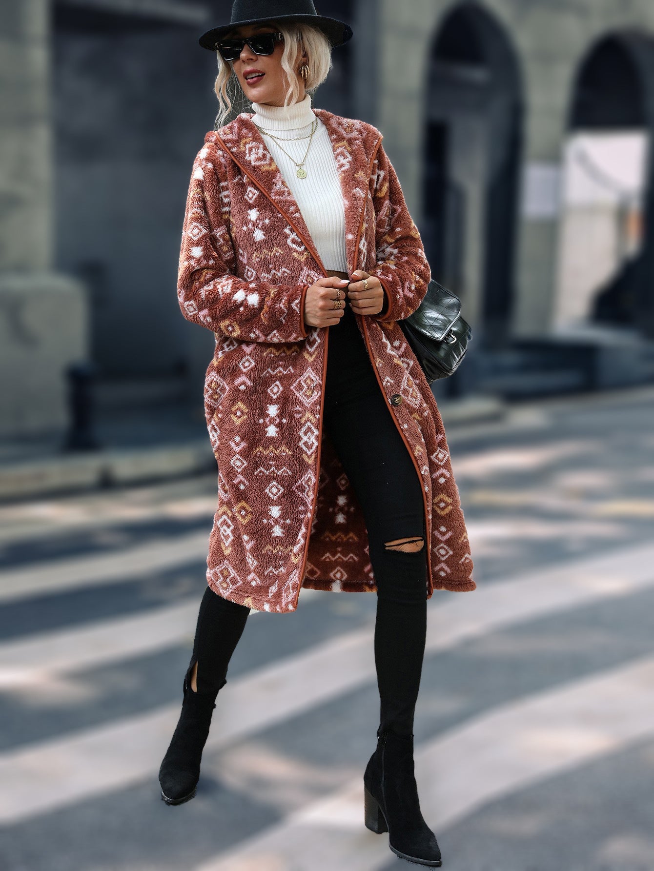 Maria™ - Eleganter Kapuzenmantel