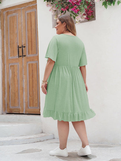 Oswald | Verspieltes Sommerkleid mit Spitzen-Details