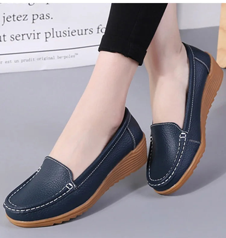 Gisela™ - Damen Leder Loafers