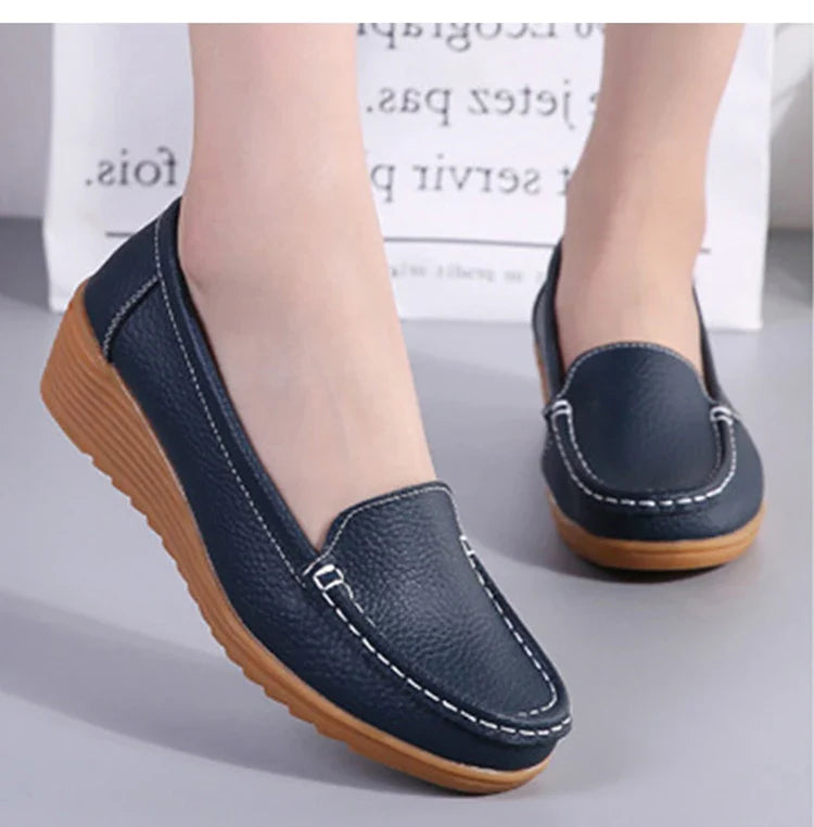 Gisela™ - Damen Leder Loafers