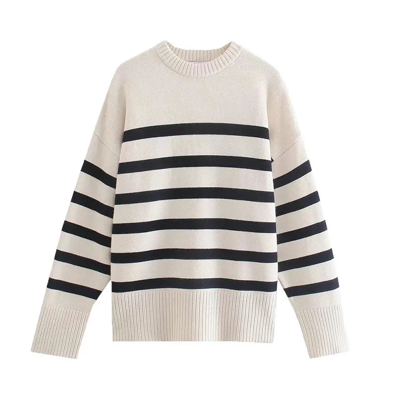 Quenny™ - Gestreifter Pullover Sweater