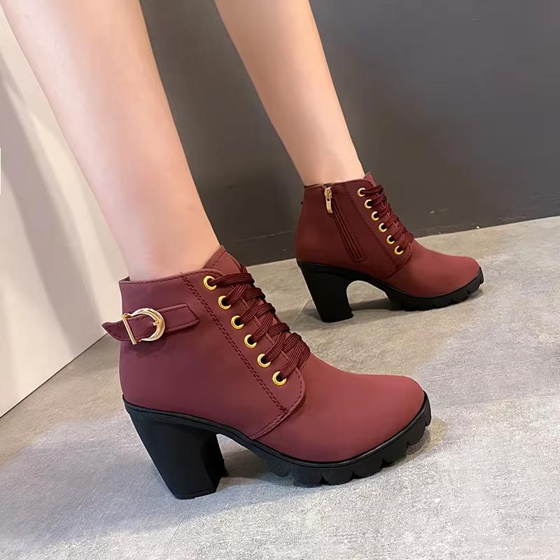 Emma™ - Hohe Absatz-Boots für Stil