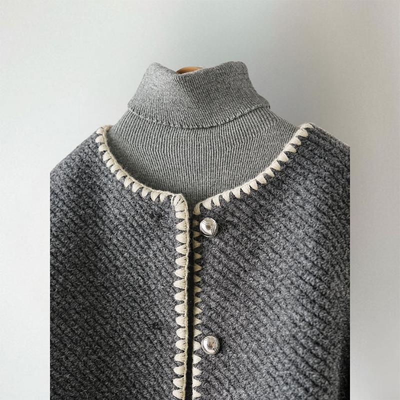 Schicker leichter Strickcardigan zum Schichten