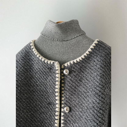 Schicker leichter Strickcardigan zum Schichten