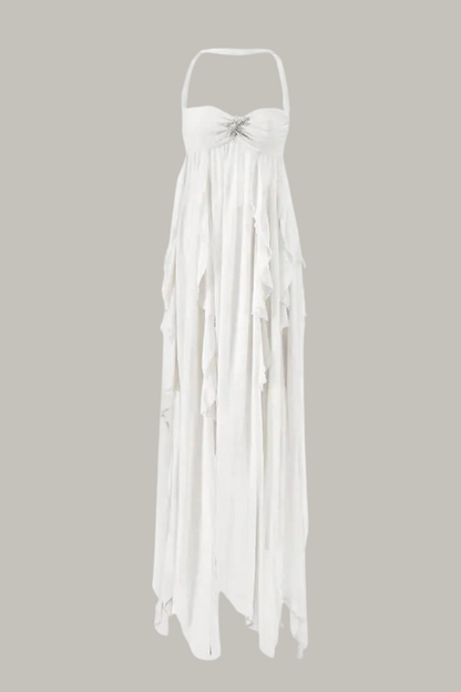 Elegantes fließendes Maxikleid für Damen