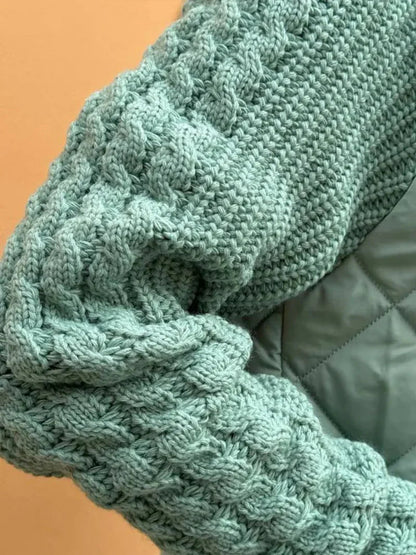 Gemütliche herbstliche Strickjacke