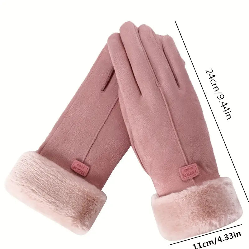 CozyHand™ - Samt-Handschuhe mit Verdickung