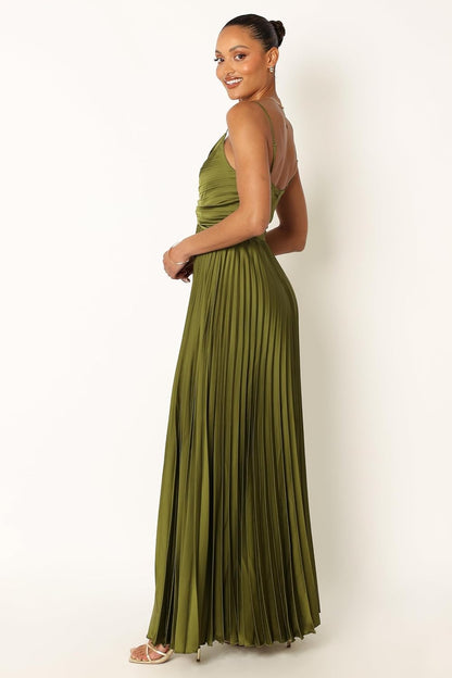 Elegantes plissiertes Midikleid für besondere Anlässe
