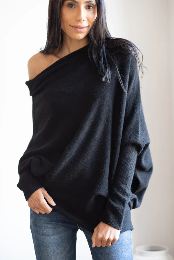 Mariemi™ | Asymmetrisch Drapierter Pullover