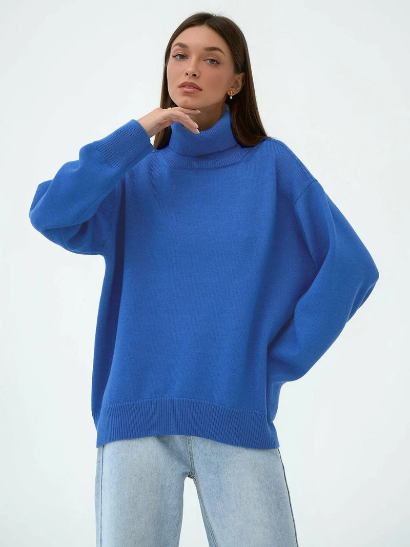 Adler™ – Kuscheliger Oversize-Pullover mit Rollkragen