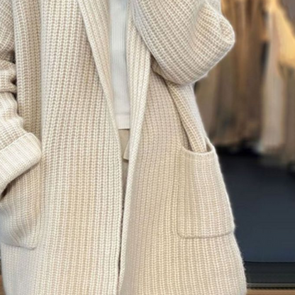 Gemütliche Strickjacke aus Wollmischung für Damen