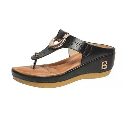 Quenilda | Elegante Zehentrenner-Komfortsandalen