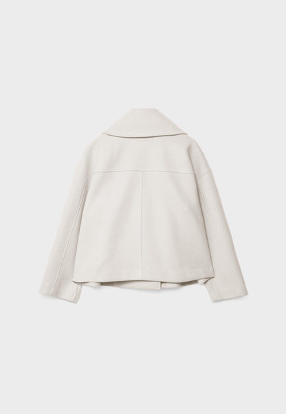 Schicke zweireihige kurze Jacke