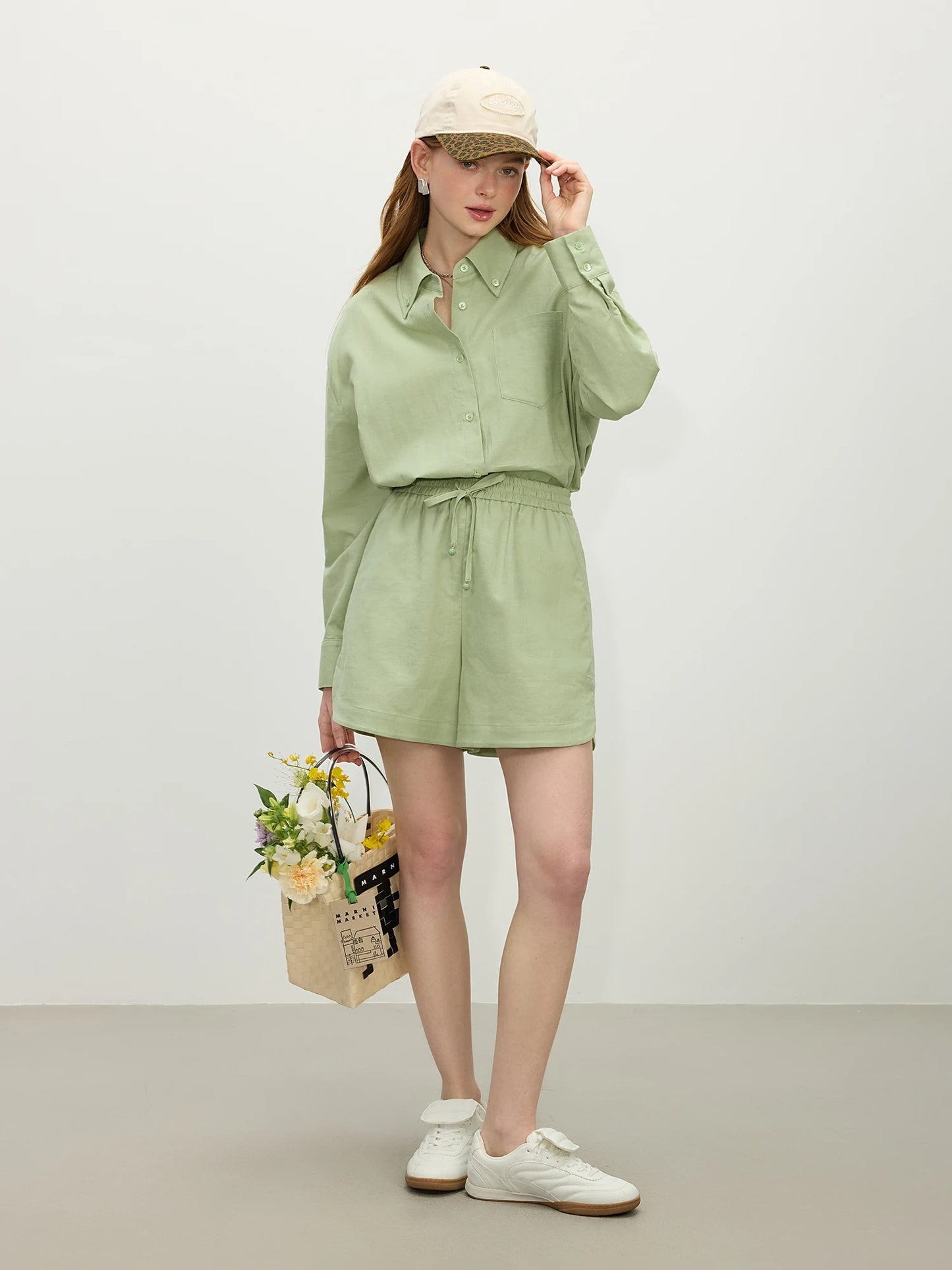 Frieda | Sommer-Set aus Baumwolle und Leinen