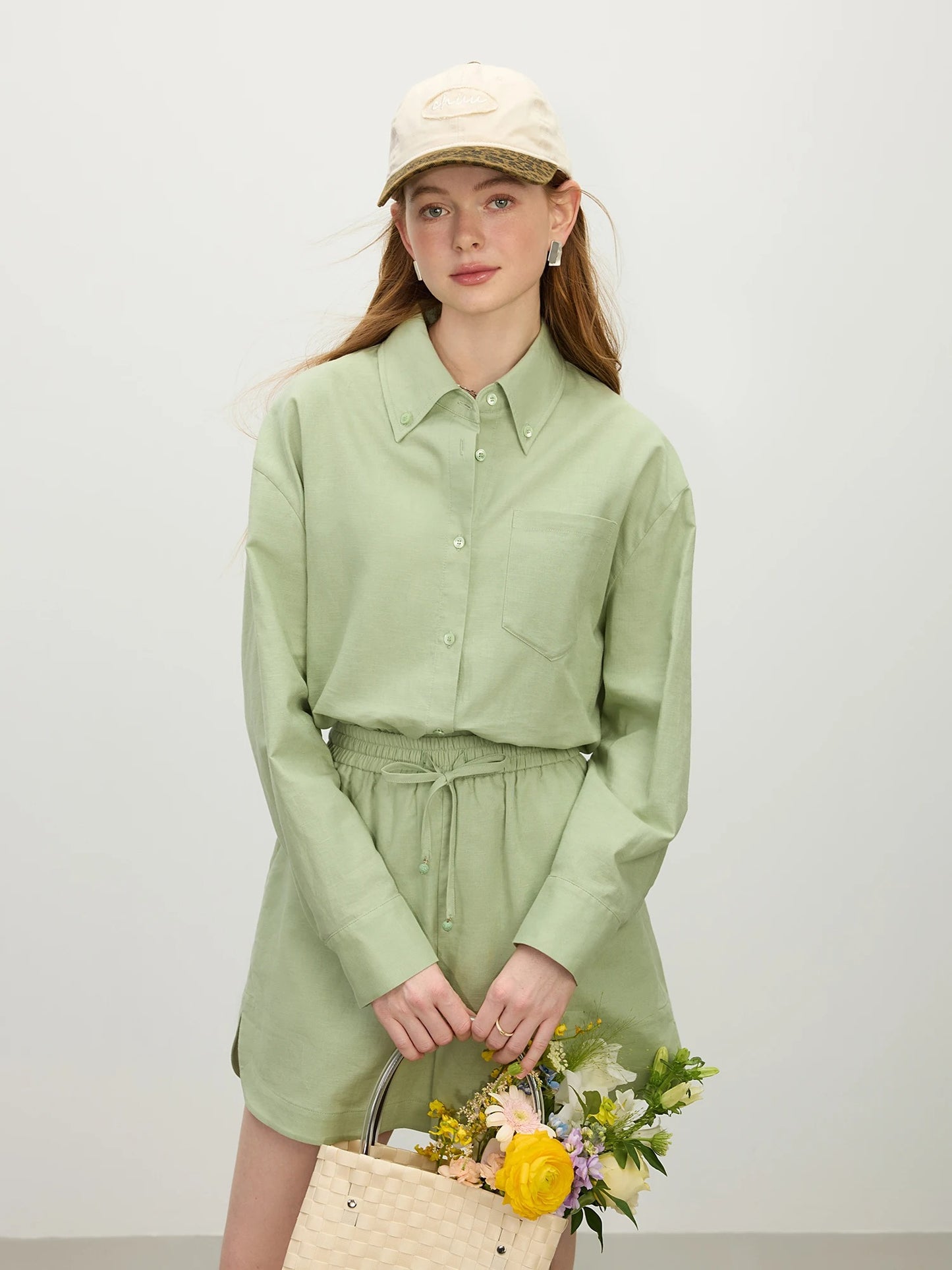 Frieda | Sommer-Set aus Baumwolle und Leinen
