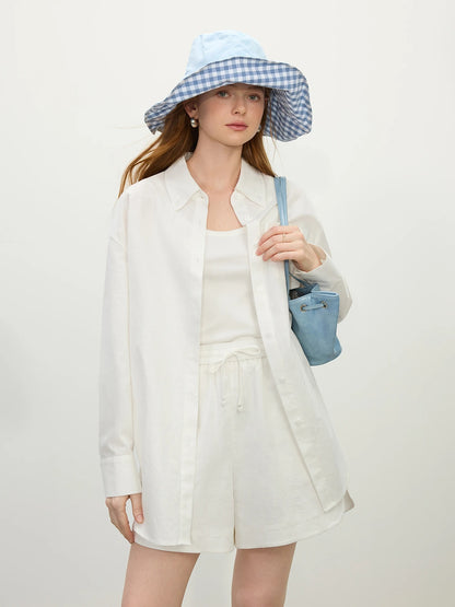 Frieda | Sommer-Set aus Baumwolle und Leinen