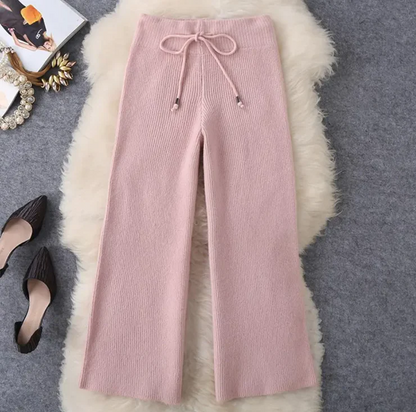 Katy™ - Rosa Zweiteiliges Set mit langen Ärmeln
