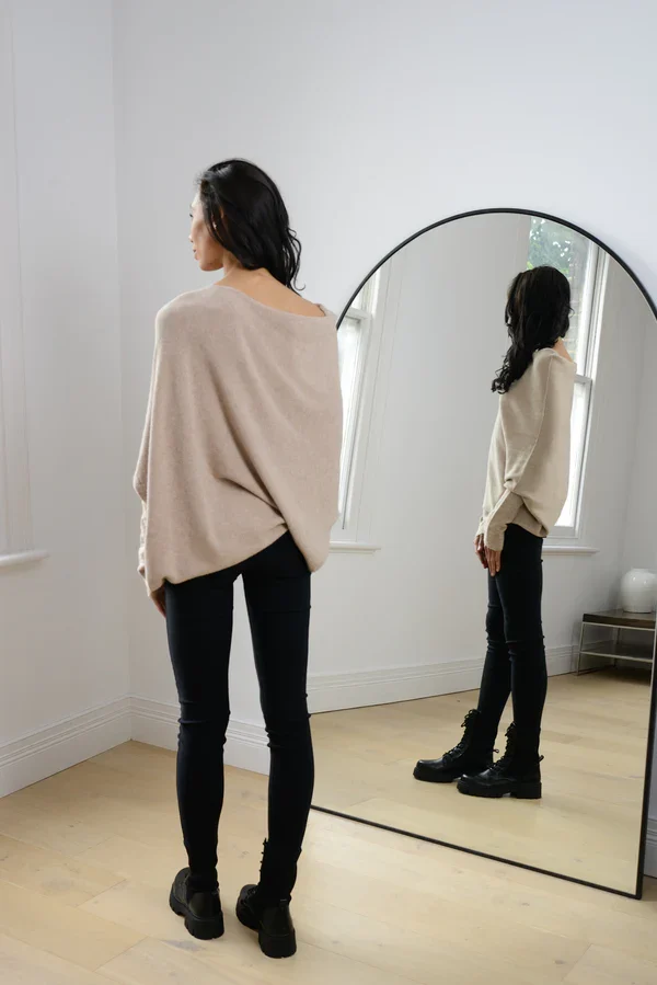 Mariemi™ | Asymmetrisch Drapierter Pullover