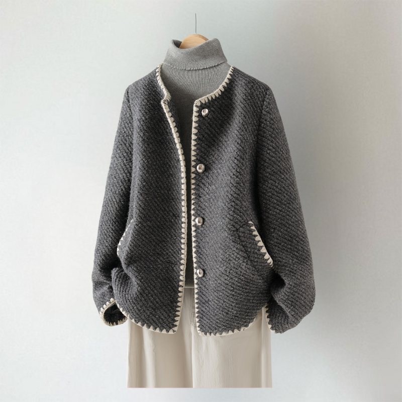 Schicker leichter Strickcardigan zum Schichten