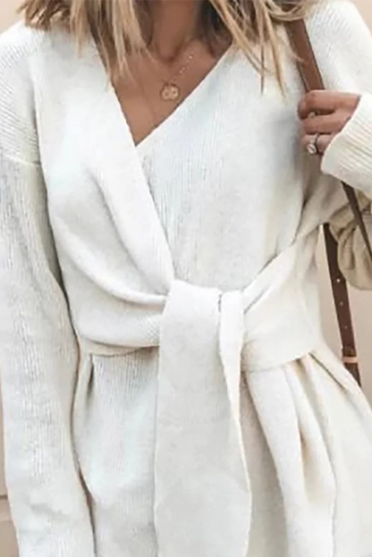 Maja™ - Lässige, solide Patchwork-Strickjacke