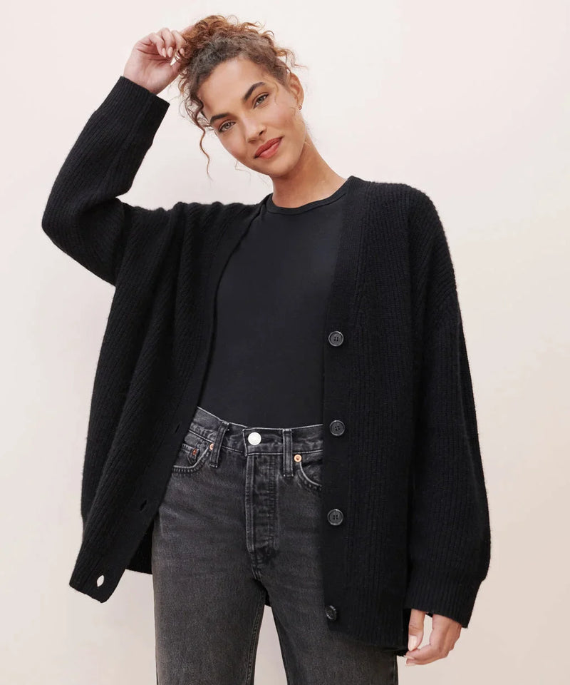 Ivy™ - Strickjacke aus Kaschmir mit V-Ausschnitt