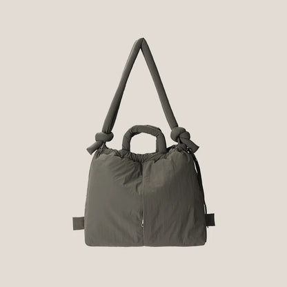 Carmen | Vintage-inspirierte Puffer-Tasche aus Nylon