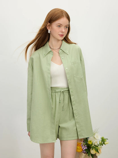 Frieda | Sommer-Set aus Baumwolle und Leinen