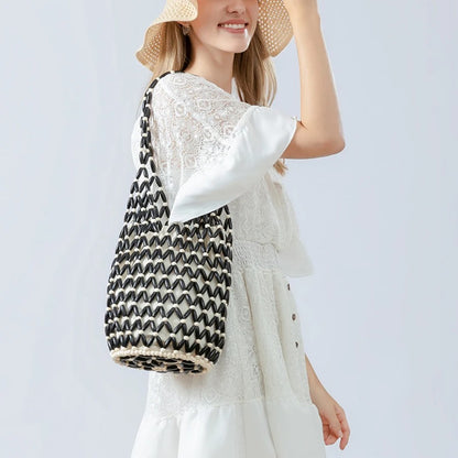 Eudora | Handgemaakte Woven Bead Shopper
