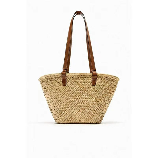 Carmen | Sommer Strohkorb-Tasche