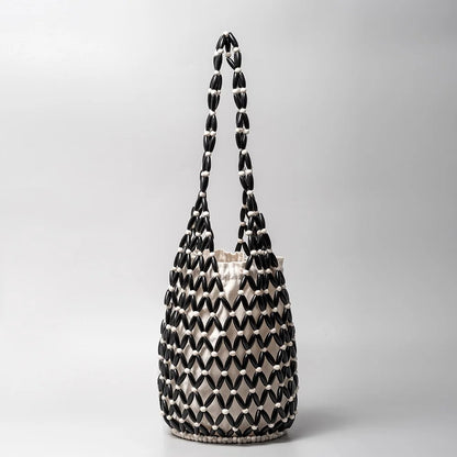 Eudora | Handgemaakte Woven Bead Shopper