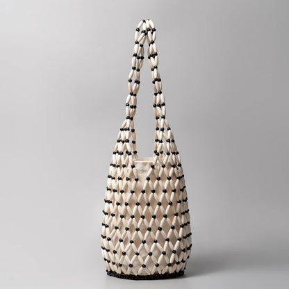 Eudora | Handgemaakte Woven Bead Shopper