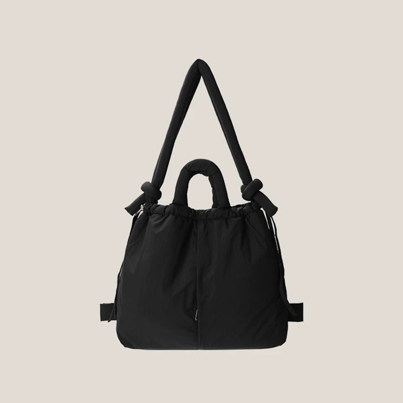 Carmen | Vintage-inspirierte Puffer-Tasche aus Nylon