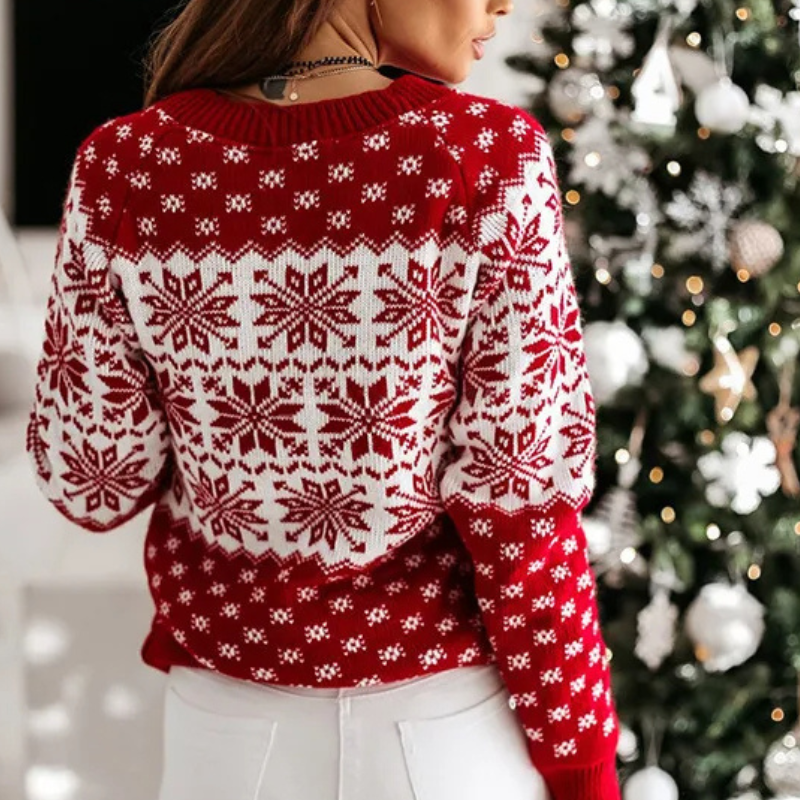 Adler™ – Weihnachtlicher Strickpullover