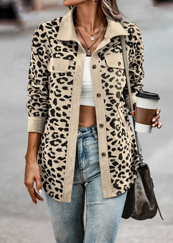 Olivie™ - Dschungel Chic Leopard Jacke