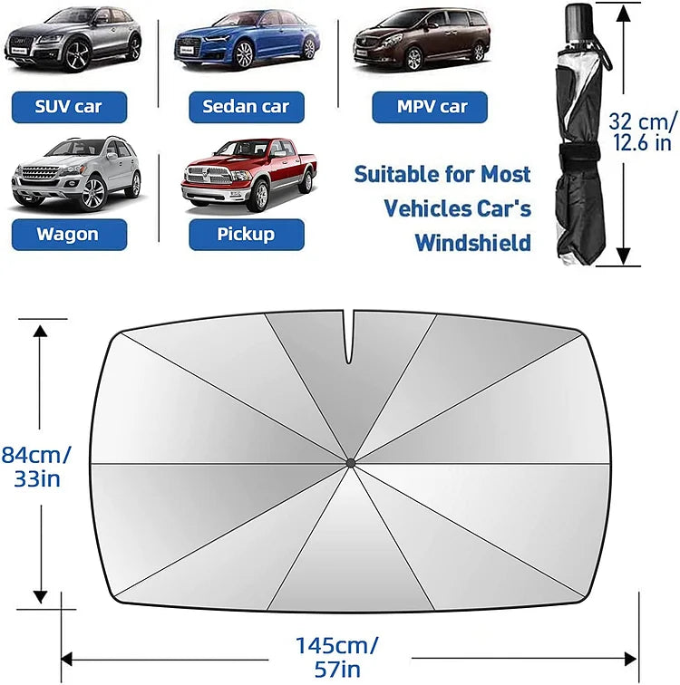 HeatShield™ - Halten Sie Ihr Auto an Sommertagen immer kühl!