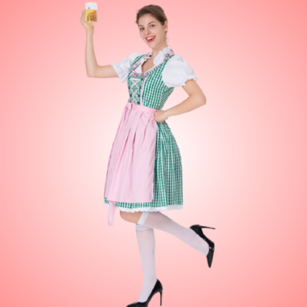 ANNA™ - EINZIGARTIGE TRACHT FÜR DAMEN MIT SCHÜRZE UND BLUSE